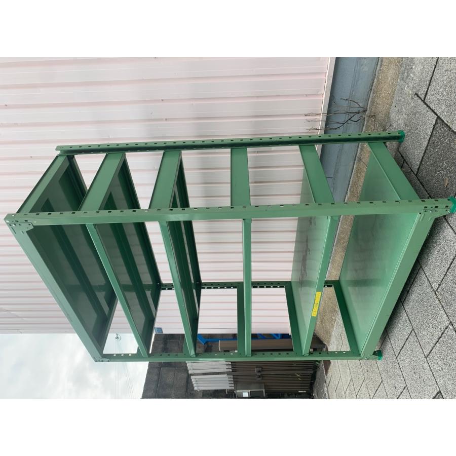 中古中軽量ラック/スチールラック/スチール棚/業務用棚ラック/H1805 