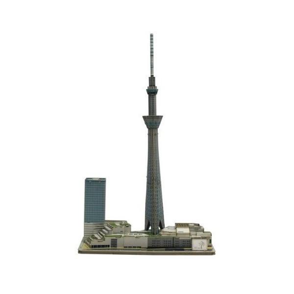 東京スカイツリー&街を組み立てよう！ 3Dペーパーモデル 全長68cm 新品