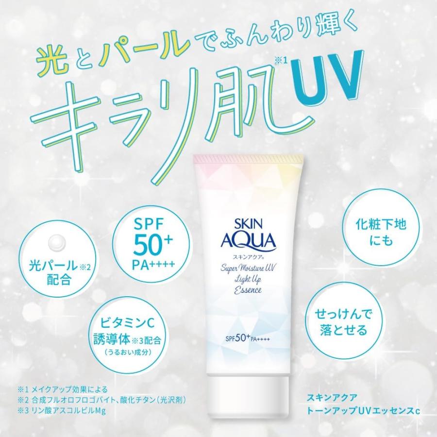 70g×4個セット】ロート製薬 顔・体用の日焼け止め スキンアクア