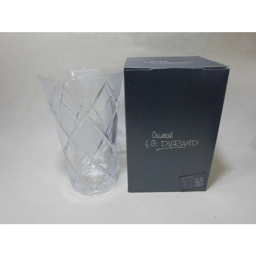 JD DURAND フラワーベース/クリスタル花瓶 24% pbo フランス製 新品
