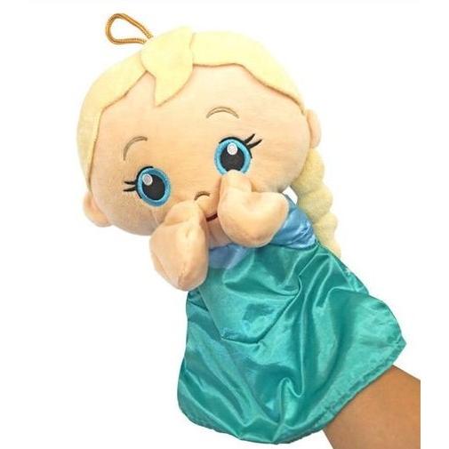 アナと雪の女王 ハンドパペット 高さ28cm アナ＆エルサのセット 新品