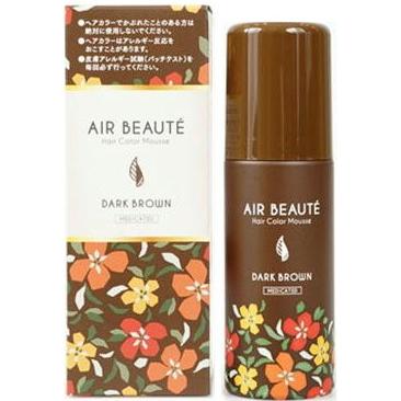 【定価4378円×5個セット】AIR BEAUTE/エールボーテ　ヘアカラー（白髪染め）　ダークブラウン　医薬部外品　新品｜asahiartstores｜07