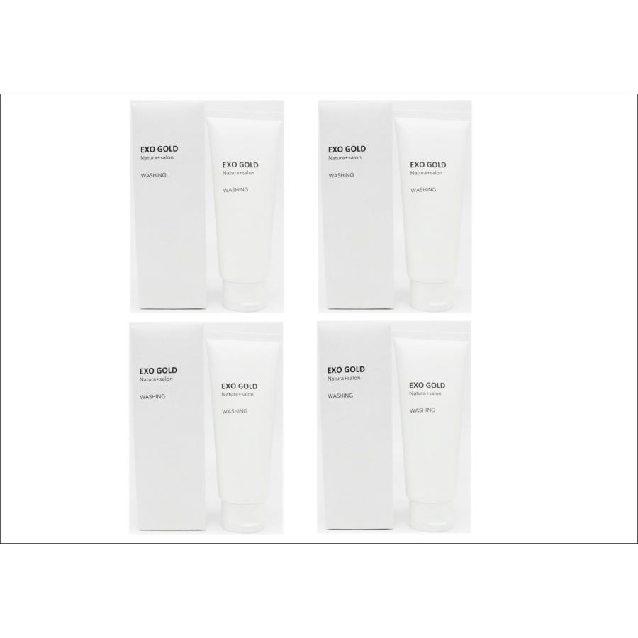 定価5280円×4個セット】EXO GOLD ナノ ウォッシング(洗顔料) 100g 新品
