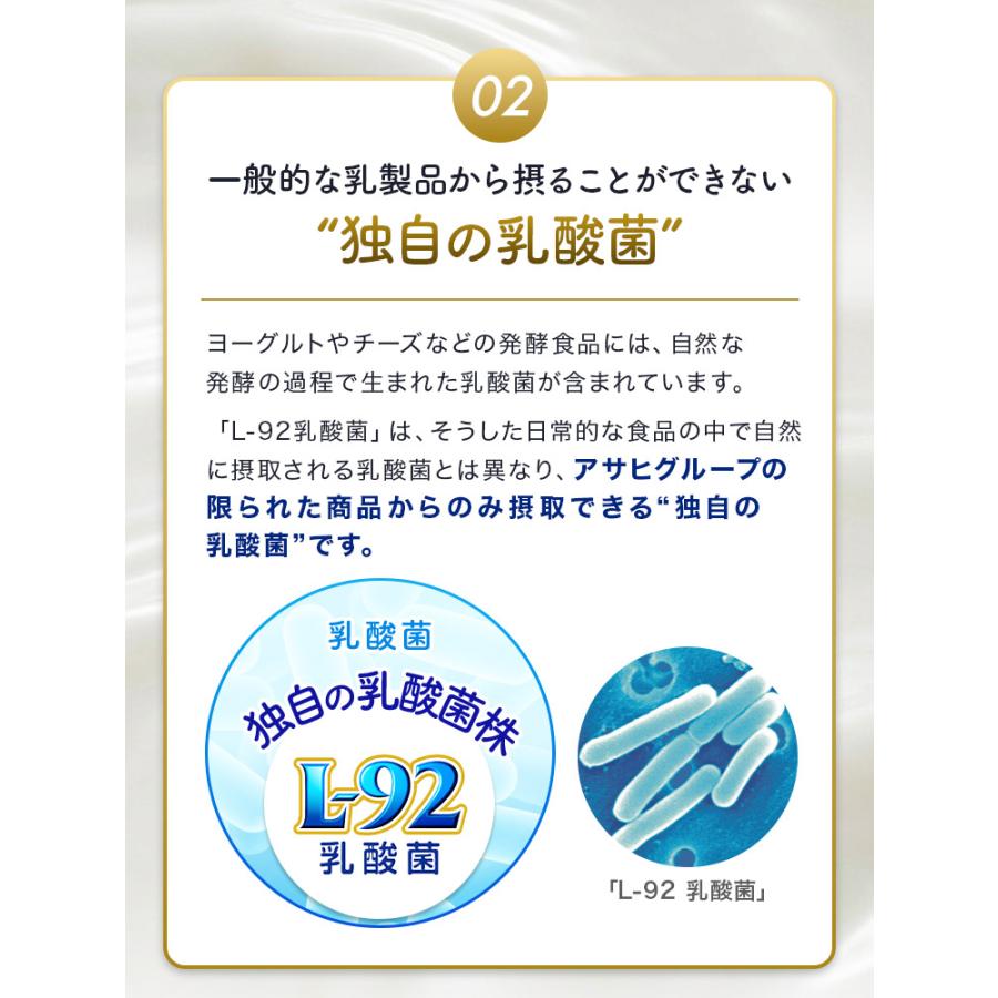 アサヒグループ食品 乳酸菌 サプリ サプリメント タブレット アサヒ