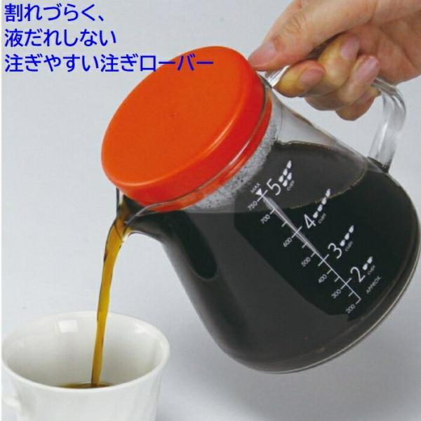三洋産業 CAFEC　カフェック TCS-400 樹脂製コーヒーサーバー 400ml〈1〜2杯用〉｜asahicoffee｜02