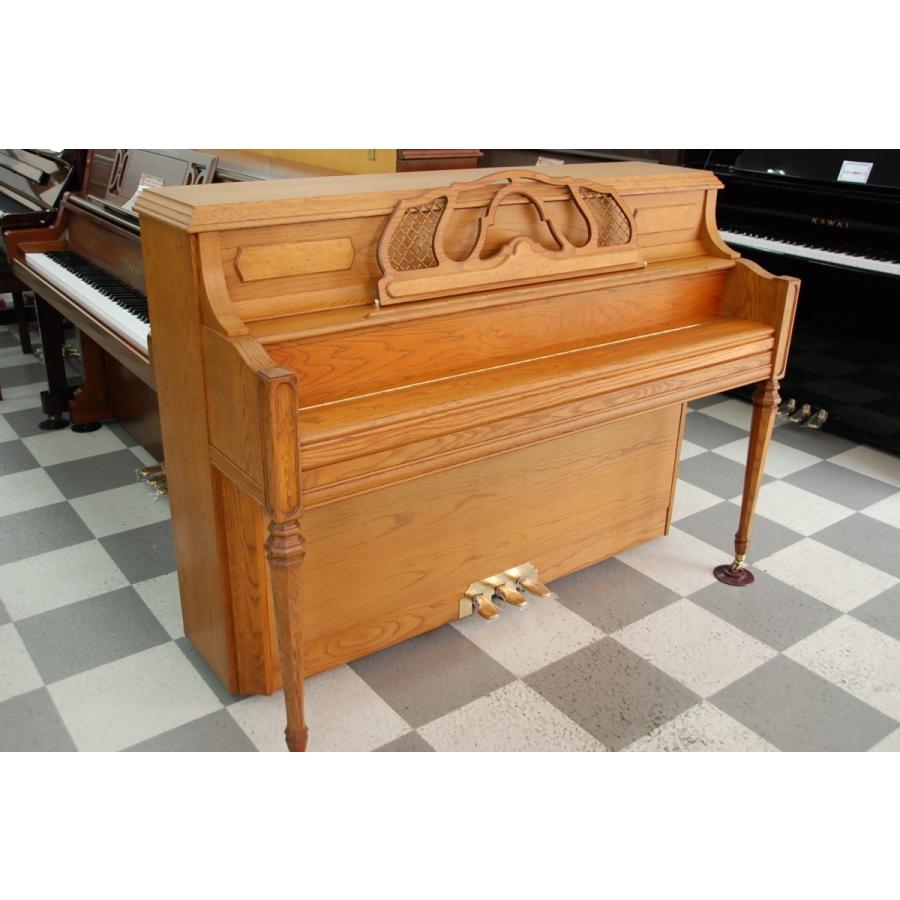 BOCKLER ベックラー アップライト ピアノ マホガニーカラー 赤茶色