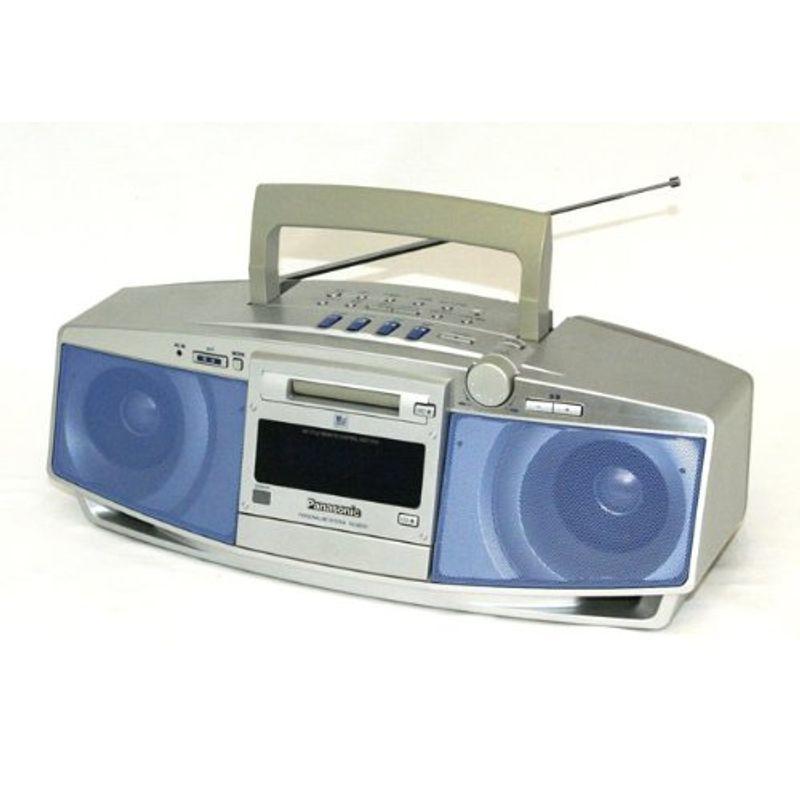 Panasonic RX-MDX80 CD MD カセットラジカセ シルバー パーソナルMD