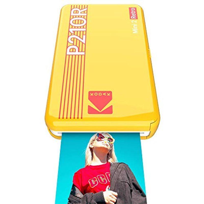 値段が激安 コダック Kodak Mini 5 3ｘ8 6cm スマホプリンターインスタントプリンターチェキプリンター イエロー写真 2レトロ インスタントカメラ本体 Pathwaysfl Org