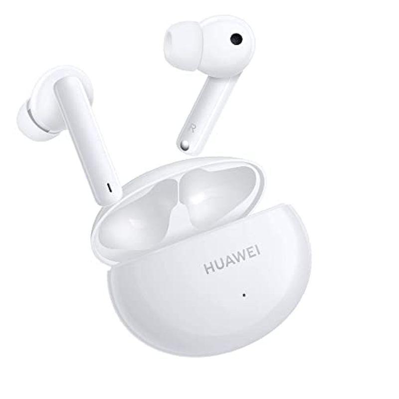 【売れ筋】 セラミックホワイト 4i FreeBuds HUAWEI 完全ワイヤレスイヤホン Bluetooth5.2 アクティブノイズキャンセリング その他PC映像関連機器