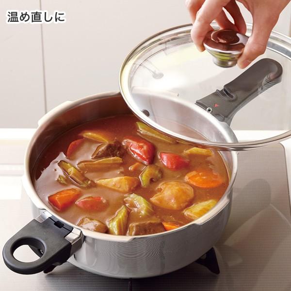 「ガラス蓋（Ｌ・Ｍ専用）」ゼロ活力なべ（ZK型）・パスカル（PZK型）共通[のし対象外]  [アサヒ軽金属公式ショップ]｜asahikei｜02