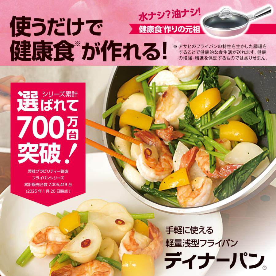 アサヒ軽金属 フライパン ディナーパン 浅型 22センチ IH対応 ガス