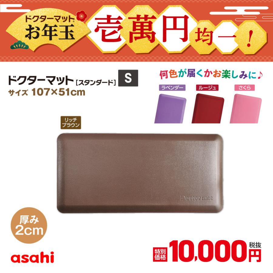 アサヒ軽金属 ドクターマット Sサイズ 4色 色おまかせ キッチン マット