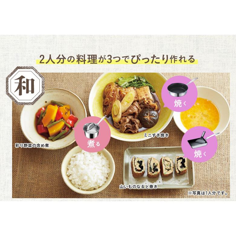 アサヒ軽金属 フライパン IH ガス ステンレス 18cm コンパクト ミニ