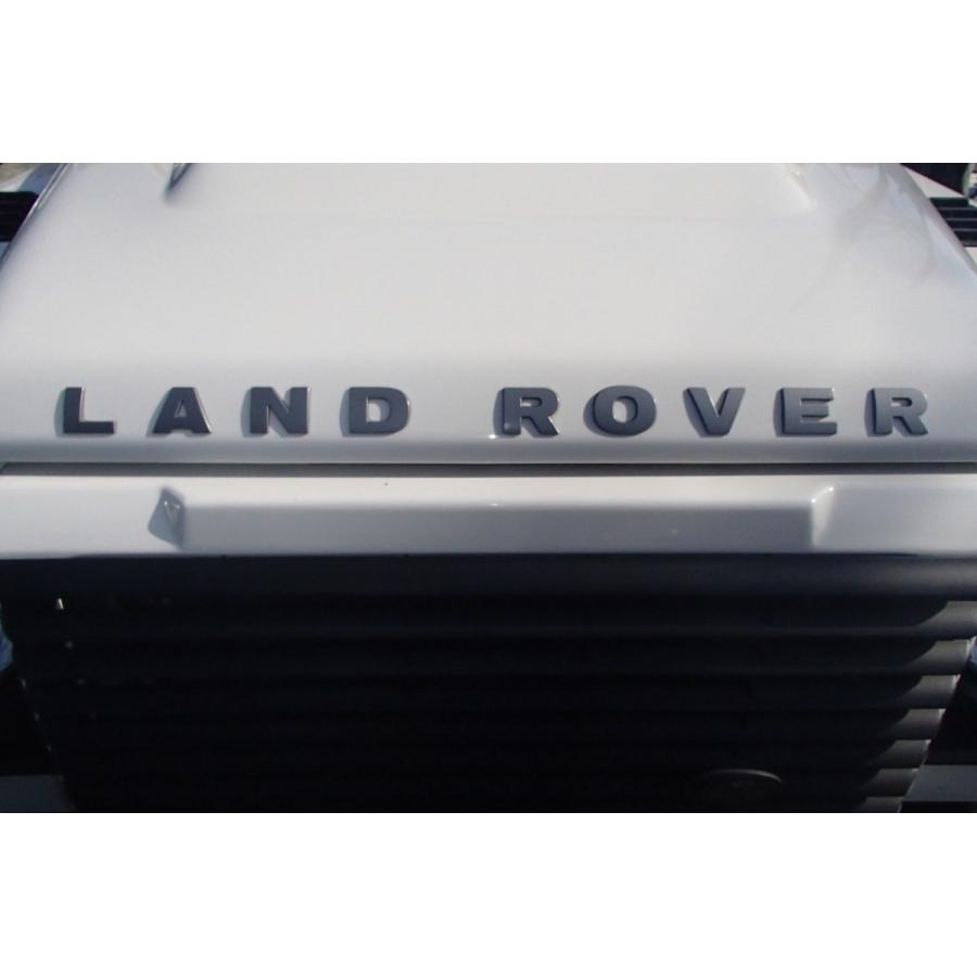 ランドローバー・シリーズ3用デラックスボンネット ランドローバー ディフェンダー ボンネットエンブレム LAND ROVER