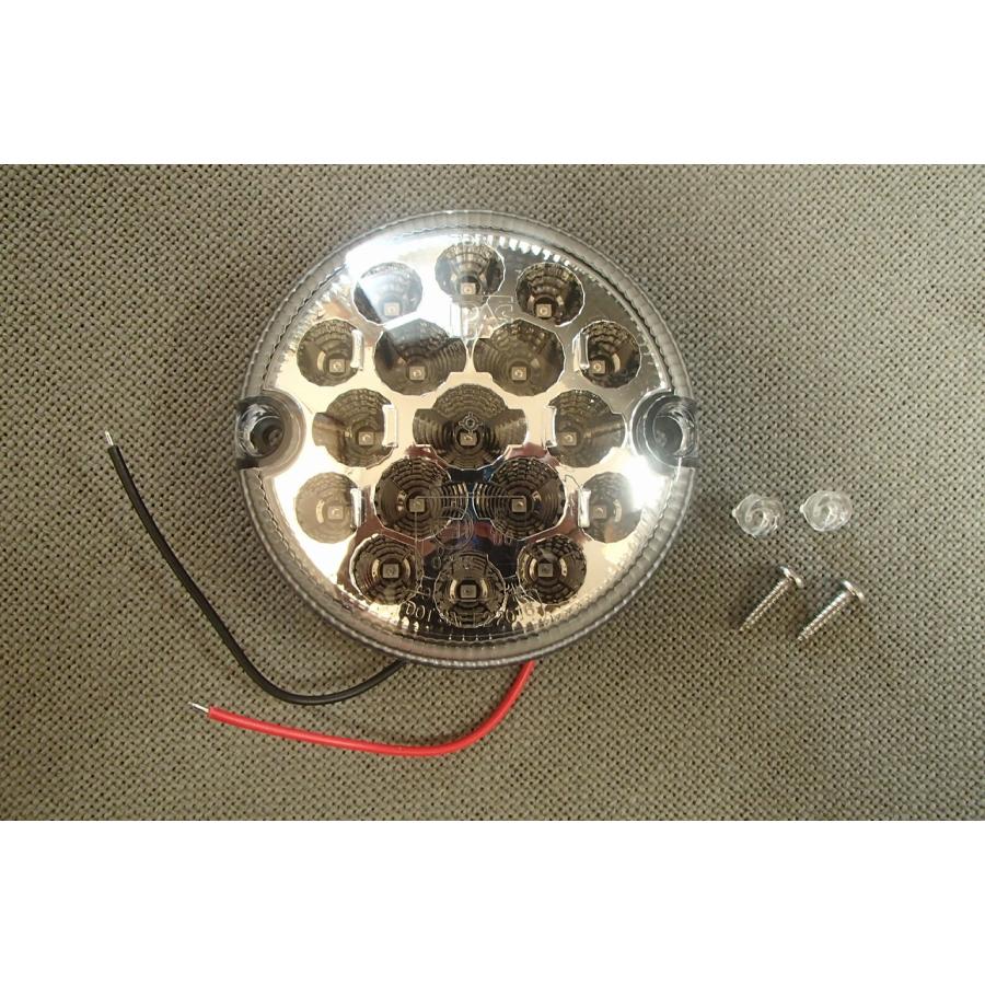 ランドローバー ディフェンダー バックフォグ 丸 LED（クリア）社外品