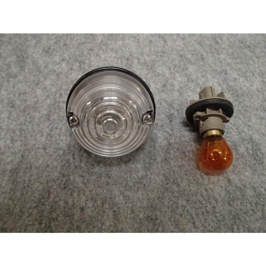 ランドローバー ディフェンダー クリアウインカー 純正品 : 旭