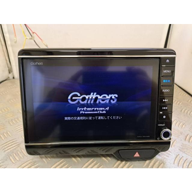 Gathersナビ VXM-165VFNi 9インチ セキュリティロック N-BOX 通電のみ確認 セキュリティロック品 ホンダ純正 Gathers