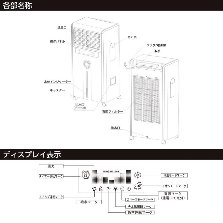日動工業 【メーカー直送】 冷風扇 気化式 中型冷風機 CF-280N(50