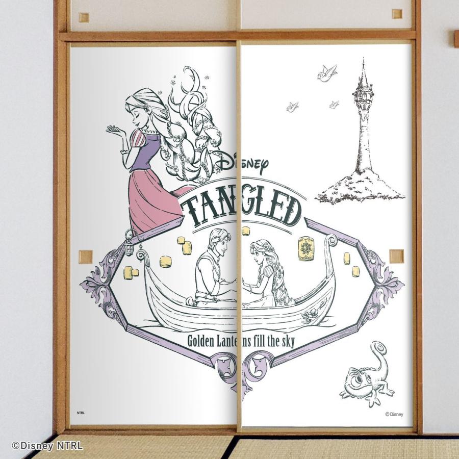 アサヒペン ふすま紙 ディズニープリンセス 塔の上のラプンツェル NTLP