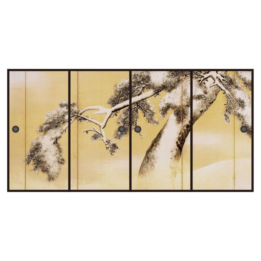 アサヒペン デザインふすま紙 襖紙 三尺四枚建て 日本の名画