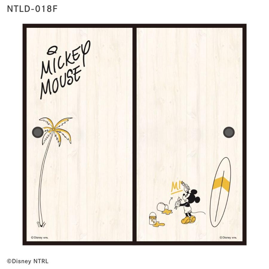 アサヒペン ディズニーキャラクター ふすま紙 ミッキー サーフ NTLD
