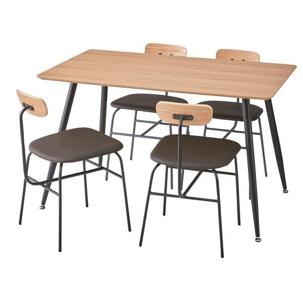ダイニングテーブル ナチュラル W120×D75×H72 パソコンデスク モダンインテリア シンプル カフェテーブル 書斎机 PLT-512NA 爆買