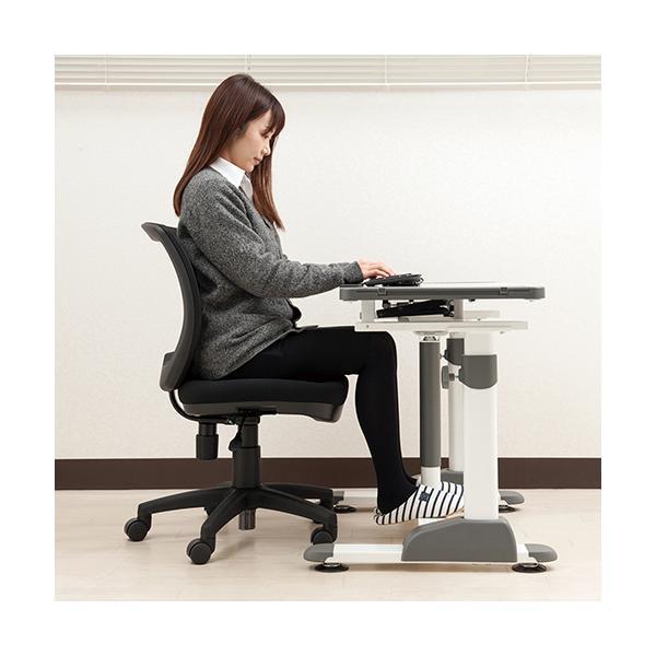 在庫処分新品未使用デスクチェア デスクチェア（パソコン・OA・布張り・キャスター・シンプル