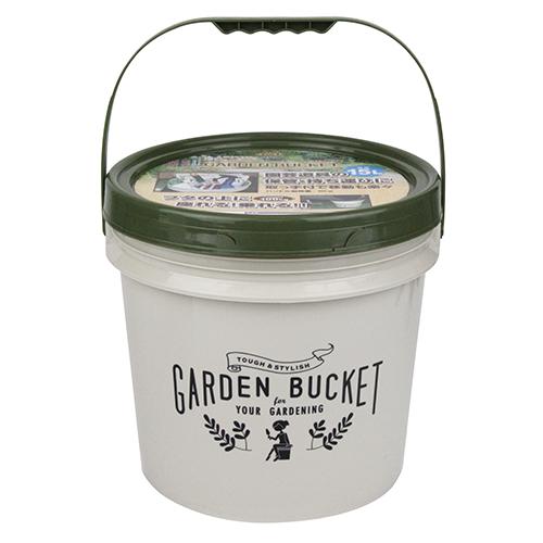 セフティー3 セフティ-3 GARDENBUCKET 15L olive 藤原産業 爆買