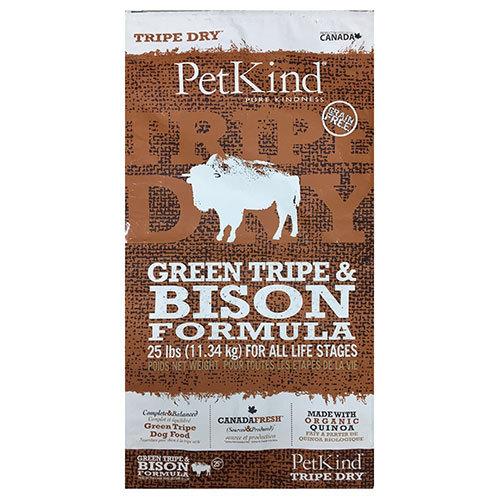 Pet Kind (ペットカインド) トライプドライ グリーントライプ＆バイソン 11.34Kg ペット用品 ペット 爆買