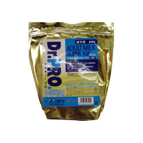ニチドウ DR.PRO.ベビーミルクスーパーIGP 成犬用 500g ペット用品