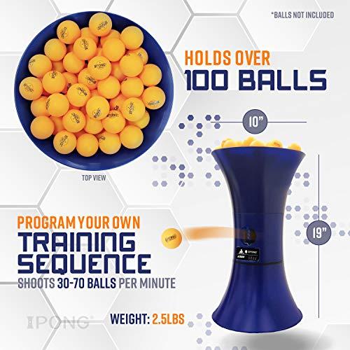 iPong V300 テーブルテニストレーニングロボット 振幅とワイヤレスリモート付き サクライ貿易 カルフレックス 卓球 ピンポンマシン 8種類スピン機能付 アダプター付 CTR-18S PET1674386567(15100円)