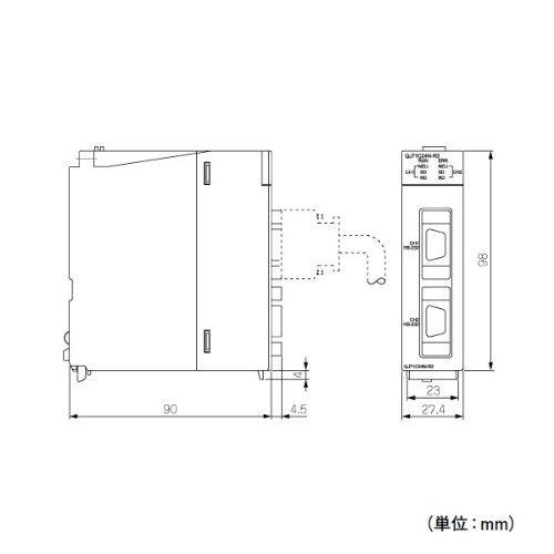 三菱電機　汎用シーケンサ　MELSEC-Q　QnUシリーズ　QJ71C24N-R2