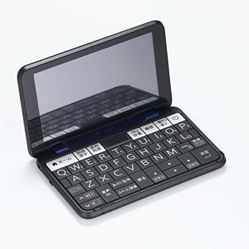シャープ 電子辞書 BRAIN 高校生モデル(6教科対応) PW-H1-K(ネイビー系 