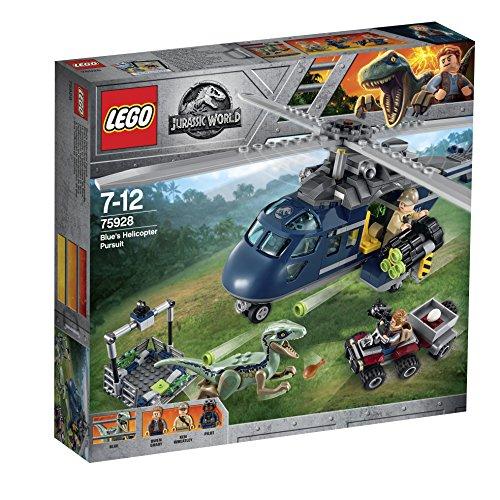 レゴ(leg0)ジュラシック・ワールド ブルーのヘリコプター追跡 75928 