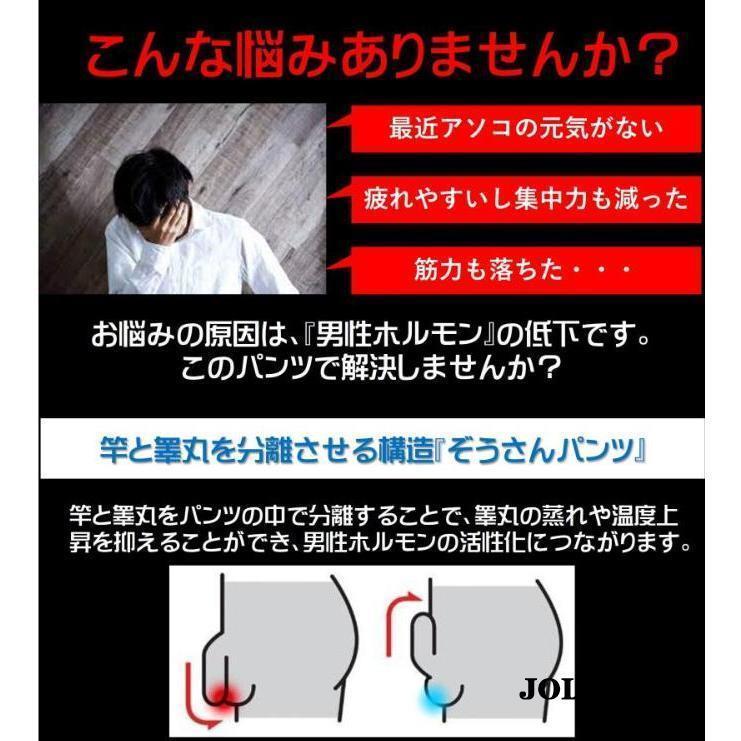 ロングボクサーパンツ メンズ 分離型 蒸れない メッシュ ナイロン 通気性 冬 暖かい 派手 立体 高級 膝上｜asahistore｜05