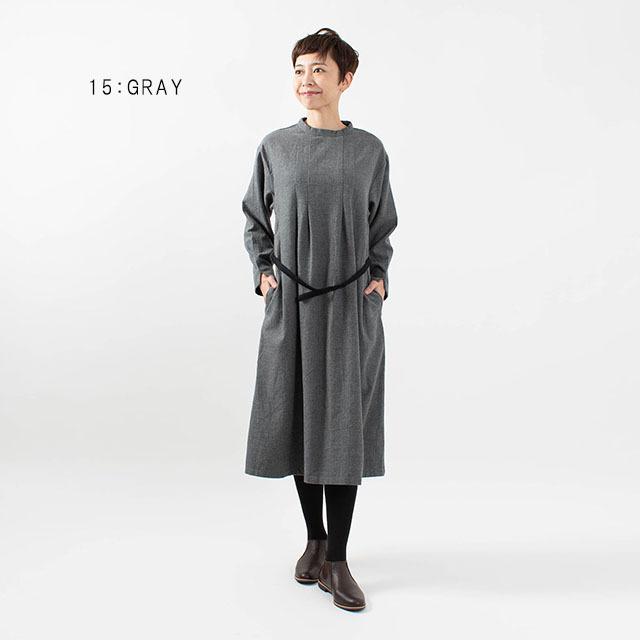 Blue Willow スタンドカラーワンピース 0wp ナチュラル服 40代 50代 大人コーデ 大人かわいい カジュアル シンプル ベーシック 0wp First Yahoo 店 通販 Yahoo ショッピング