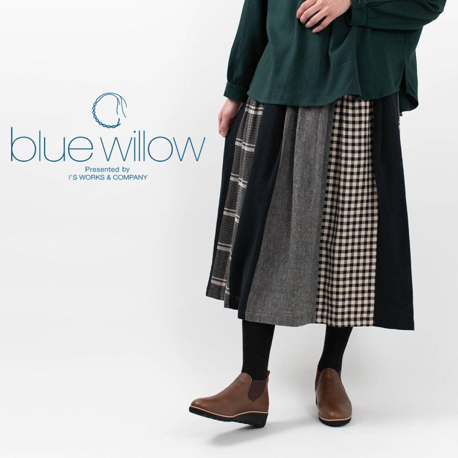 人気ブランドを Blue Willow ブルーウィロー コットンリネンパッチワークスカート 021ws ナチュラルファッション ナチュラル服 40代 50代 大人コーデ カジュアル 公式 Www Camaravera Mt Gov Br
