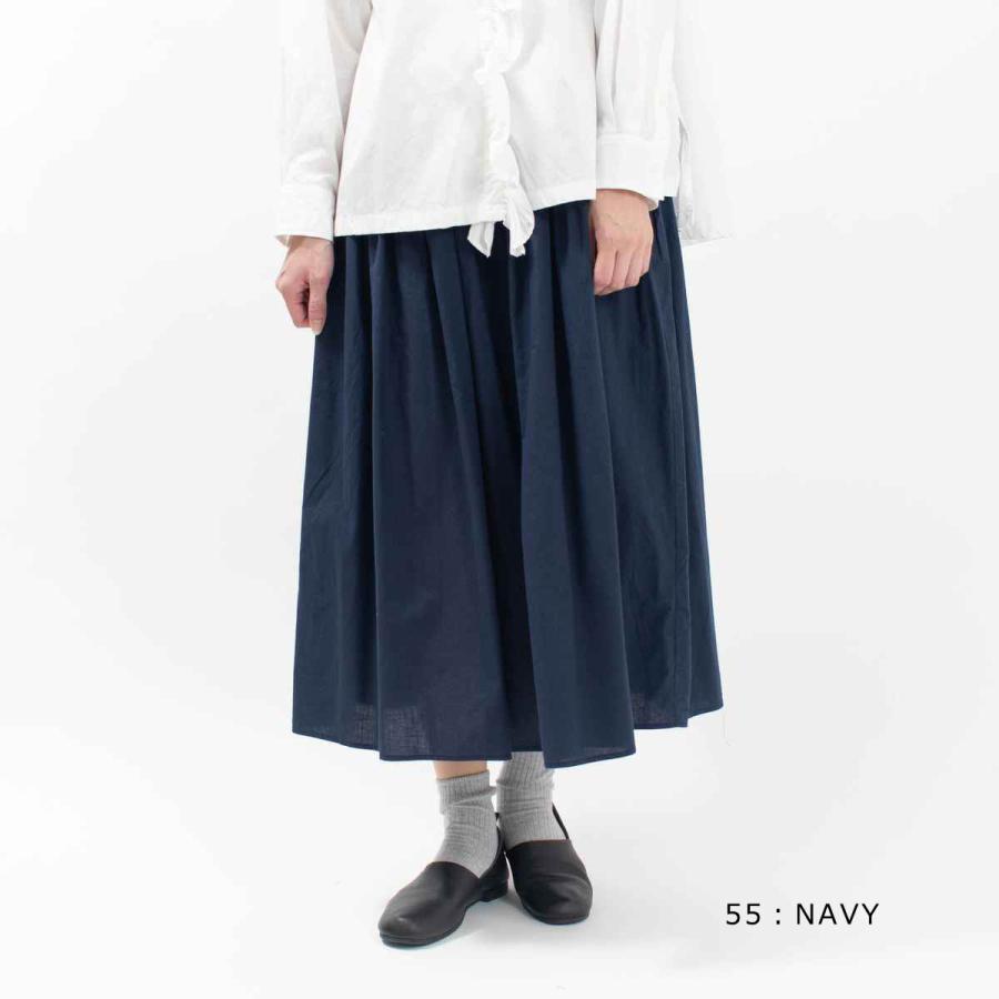 YARRA（ヤラ） INDIAコットンピンタックスカート 1446-211
