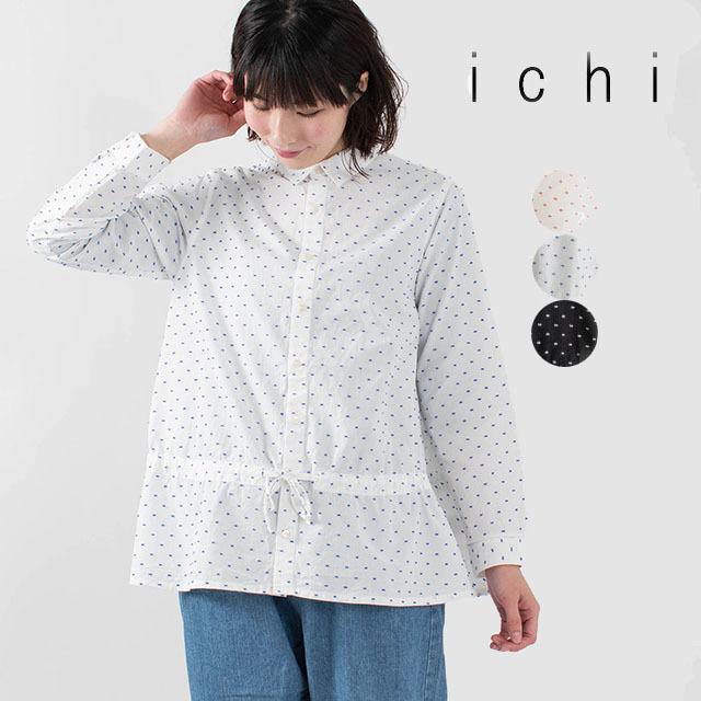 Ichi カットドビーブラウス ナチュラルファッション コットン 綿 40代 50代 ナチュラル服 大人コーデ 大人かわいい カジュアル コーデ First Yahoo 店 通販 Yahoo ショッピング