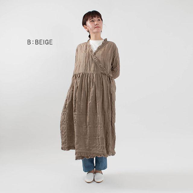 Ichi シャーリングカシュクールワンピース 1136 ナチュラルファッション ナチュラル服 40代 50代 大人コーデ 大人かわいい カジュアル シンプル 1136 First Yahoo 店 通販 Yahoo ショッピング