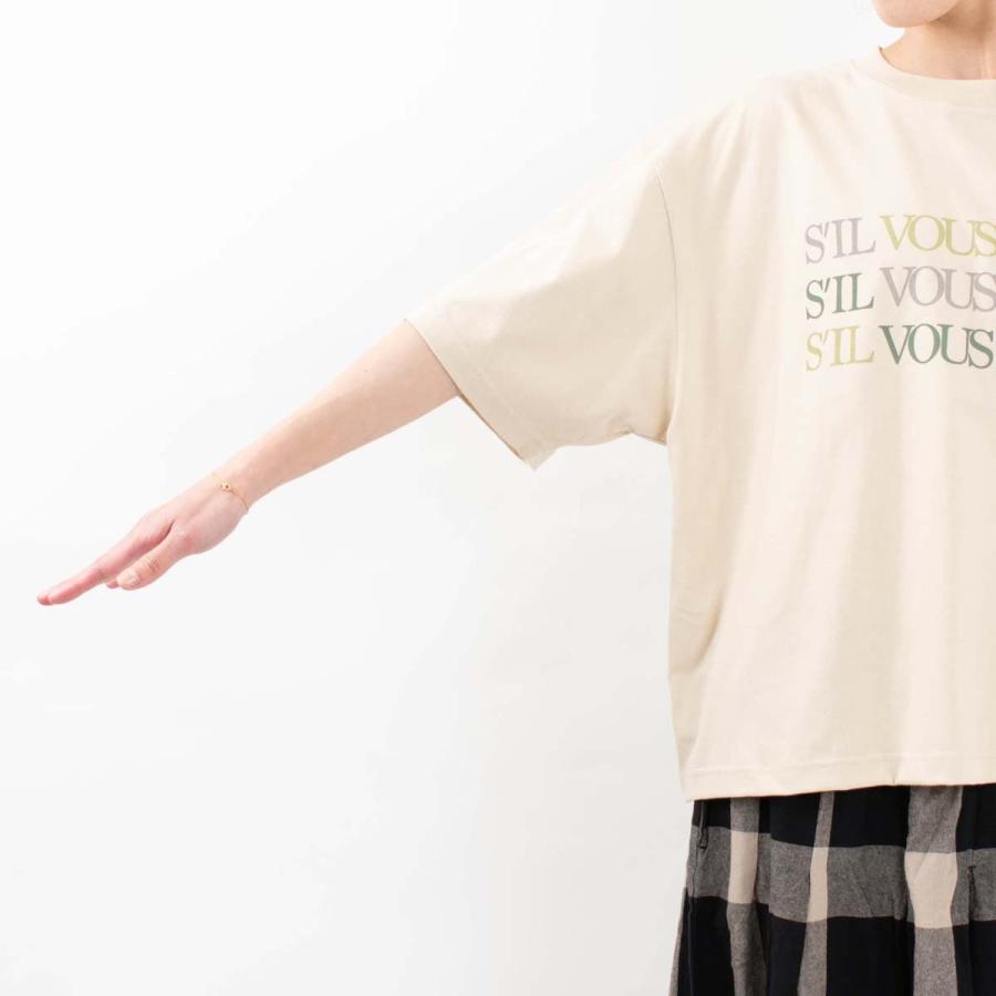 ichi イチ プリントTシャツ 221246 春 夏 ナチュラル カジュアル シンプル ベーシック｜asahiya-group-first｜10