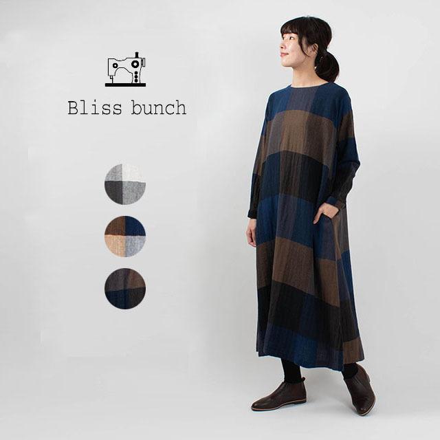 Bliss Bunch ブリスバンチ クルーネックロングワンピース 608 421 ナチュラルファッション ナチュラル服 40代 50代 大人コーデ 大人かわいい 608 421 First Yahoo 店 通販 Yahoo ショッピング
