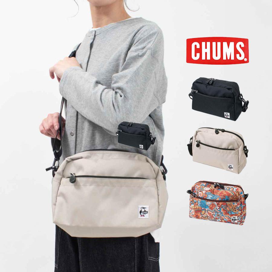 CHUMS チャムス リサイクルスモールトラぺゾイドショルダー