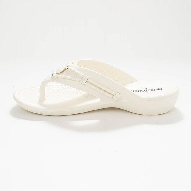 MINNETONKA ミネトンカ　SILVERTHORNE PRISM White　MTK-570100　サンダル ナチュラルファッション　ナチュラル服　20代 30代 40代　50代　カジュアル　シンプル｜asahiya-group-first｜02