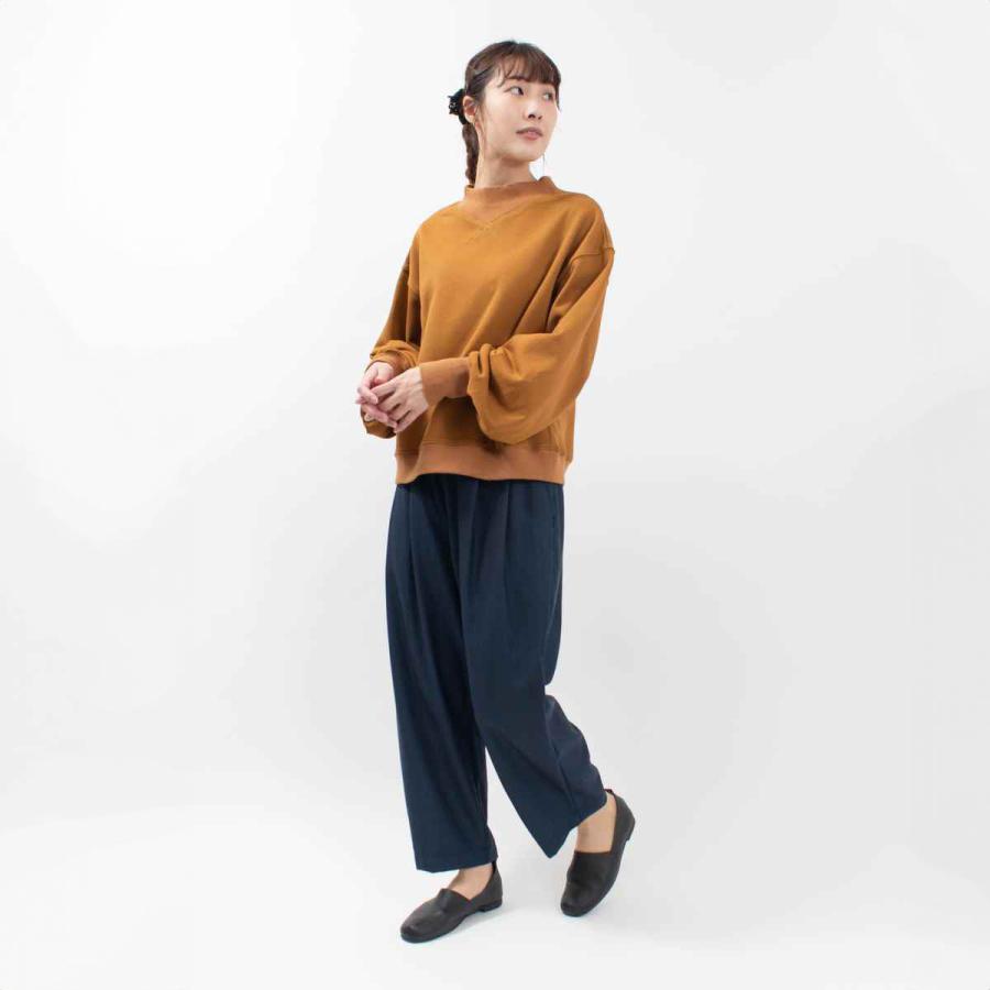 prit プリット 2/80ウールデニムタックバギーパンツ P90538 ナチュラル 