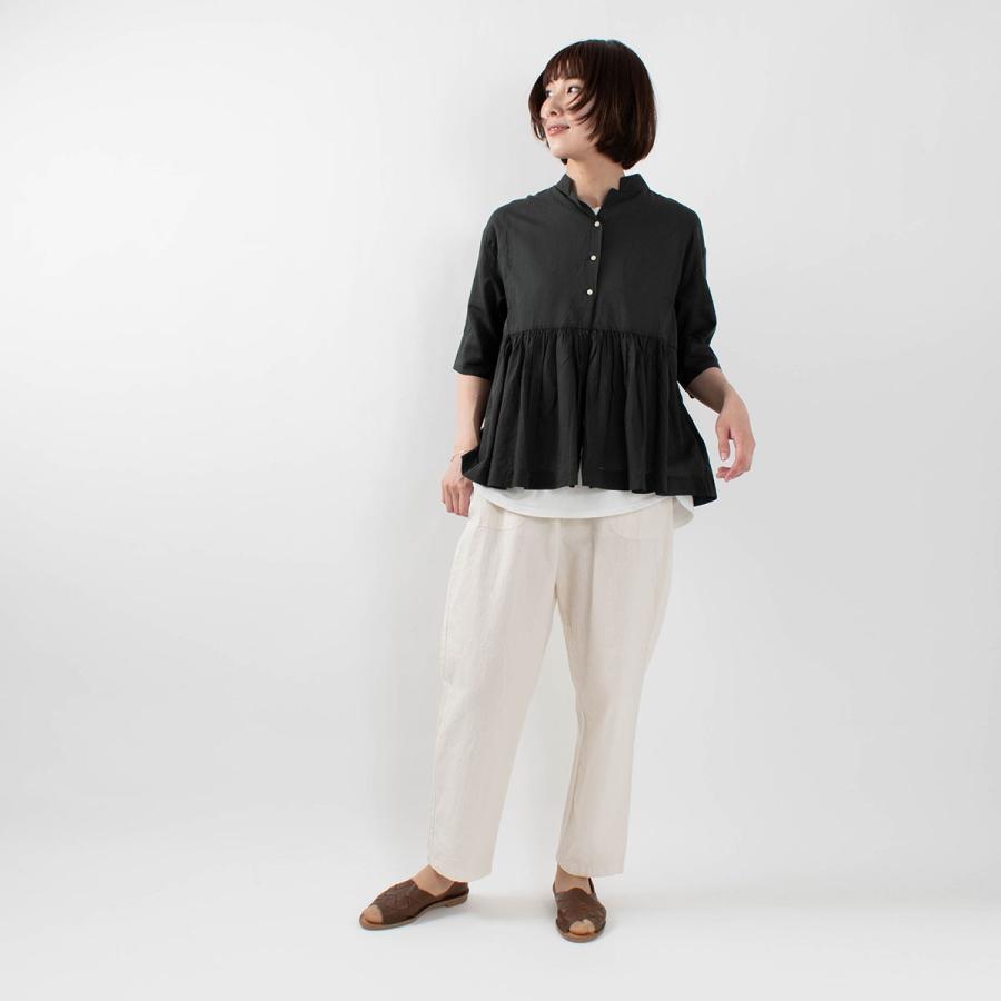 So エスオー ギャザーブラウス Sa 0335ナチュラルファッション ナチュラル服 40代 50代 大人コーデ 大人かわいい カジュアル シンプル ベーシック Sa 0335 First Yahoo 店 通販 Yahoo ショッピング