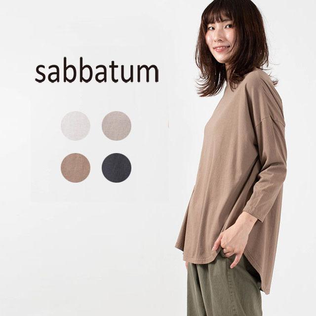 Sabbatum サバタム クルーネックロングtシャツ Sa 264 ナチュラル服 40代 50代 大人かわいい カジュアル シンプル ベーシック Sa 264 First Yahoo 店 通販 Yahoo ショッピング