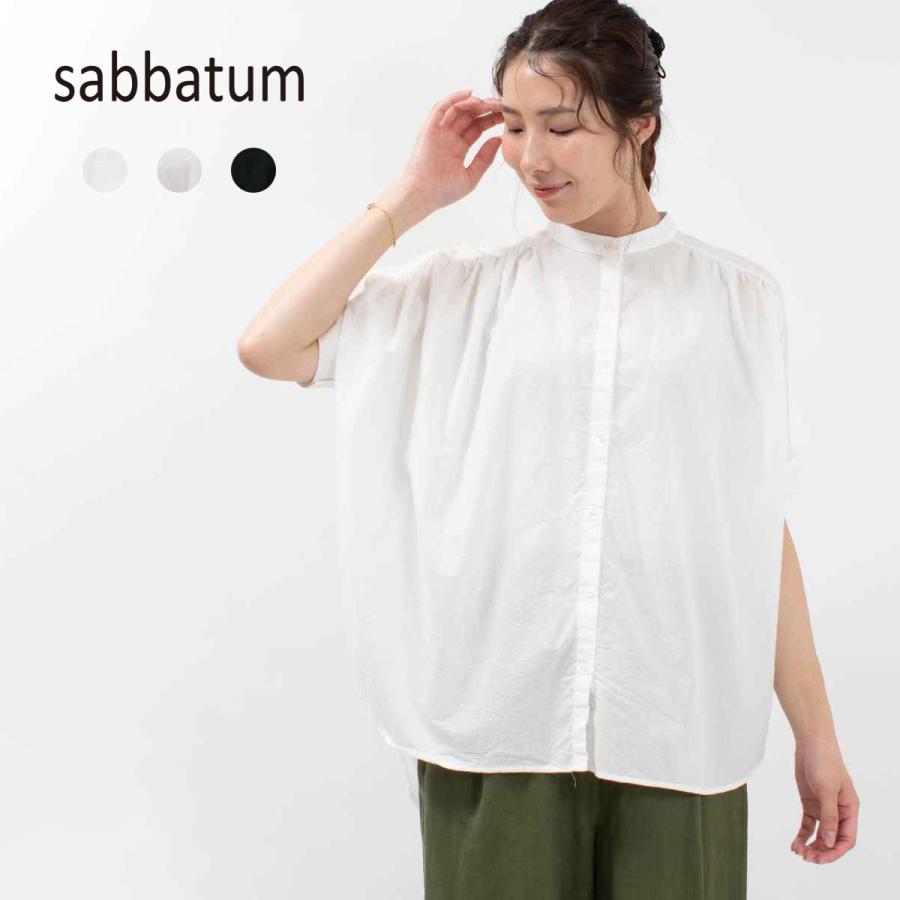 sabbatum（サバタム） 60sローンギャザーロングシャツ SA-33024 