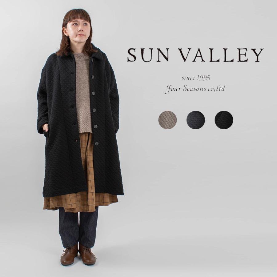 ５５ 以上節約 シンプル カジュアル 大人コーデ 50代 40代 ナチュラル服 ナチュラルファッション Se サンバレー 中綿キルティングコート Valley Sun 軽くて柔らかい着心地が気持ちのいいコートです コート アウター Affaires Sociales Gouv Cg