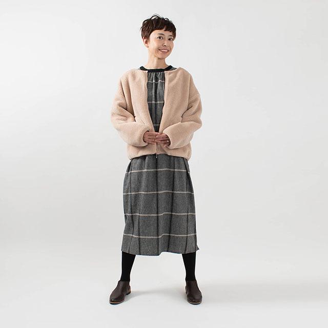 Sun Valley ボア フリースブルゾン Se ナチュラルファッション ナチュラル服 40代 50代 大人かわいい カジュアル ボア フリース Se First Yahoo 店 通販 Yahoo ショッピング